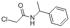 structure of CAS# 13230-80-3, 2-Chloro-N-(1-Phenylethyl)Acetamide;2-Chloro-N-(1-Phenylethyl)Ethanamide;Cbchromo1_000047;Bas 02127099