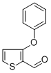 结构式 CAS# 132706-25-3, 3-苯氧基-2-噻吩甲醛