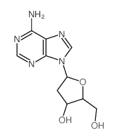 CAS#: 13276-53-4， 1-(2'-Deoxy-beta-Threopentofuranosyl)Adenine