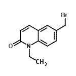 CAS#: 133032-63-0， 6-(Bromomethyl)-1-Ethyl-2(1H)-Quinolinone