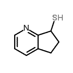 CAS#: 133073-01-5， 6,7-Dihydro-5H-Cyclopenta[b]Pyridine-7-Thiol