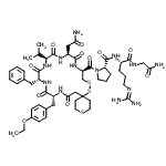 CAS#: 133073-76-4， 1-{[(10S,13S,16S,19R,22R)-13-(2-Amino-2-Oxoethyl)-19-Benzyl-22-(4-Ethoxybenzyl)-16-Isopropyl-12,15,18,21,24-Pentaoxo-3,7,8-Trithia-11,14,17,20,23-Pentaazaspiro[5.19]Pentacos-10-Yl]Carbonyl}-L-Prolyl-N <Sup>5</Sup>-(Diaminomethylene)-L-Ornithylglycinamide