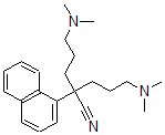 CAS#: 13326-29-9， alpha,alpha-Bis[3-(Dimethylamino)Propyl]-1-Naphthaleneacetonitrile