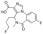 CAS#: 133368-73-7， 3-Fluoropropyl 8-Fluoro-5-Methyl-6-Oxo-4H-Imidazo[1,5-a][1,4]Benzodiazepine-3-Carboxylate