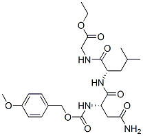 CAS#: 133665-58-4， Ethyl 2-[[(2S)-2-[[(2S)-4-Amino-2-[(4-Methoxyphenyl)Methoxycarbonylamino]-4-Oxobutanoyl]Amino]-4-Methylpentanoyl]Amino]Acetate