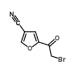 CAS#: 133674-68-7， 5-(Bromoacetyl)-3-Furonitrile