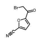 CAS#: 133674-72-3， 5-(Bromoacetyl)-2-Furonitrile