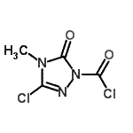 CAS#: 134048-17-2， 3-Chloro-4-Methyl-5-Oxo-4,5-Dihydro-1H-1,2,4-Triazole-1-Carbonyl Chloride