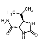 CAS#: 134360-00-2， (4S,5R)-5-Isopropyl-2-Oxo-4-Imidazolidinecarboxamide