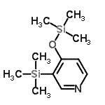CAS#: 134391-72-3， 3-(Trimethylsilyl)-4-[(Trimethylsilyl)Oxy]Pyridine