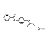 CAS 登录号：134485-49-7， 5-{[4-(苯甲酰基氨基)苯基]氨基}-5-氧代戊酸