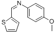 CAS#: 13533-27-2， 4-Methoxy-N-(2-Thienylmethylene)-Benzenamine