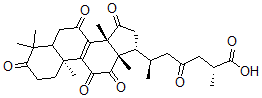 CAS 登录号：135357-25-4， 灵芝孢子酸A