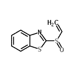 CAS 登录号：13604-19-8， 2-(乙烯基亚磺酰)-1,3-苯并噻唑