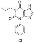 CAS#: 136145-07-8， 3-(4-Chlorophenyl)-3,9-Dihydro-1-Propyl-1H-Purine-2,6-Dione
