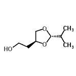 CAS#: 136264-04-5， 2-[(2S,4S)-2-Isopropyl-1,3-Dioxolan-4-Yl]Ethanol