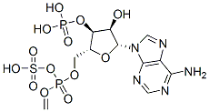 CAS#: 136439-85-5， [[(2R,3S,4R,5R)-5-(6-Aminopurin-9-Yl)-4-Hydroxy-3-Phosphonooxyoxolan-2-Yl]Methoxy-Hydroxyphosphoryl]Methanesulfonic Acid