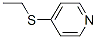 CAS 登录号：13669-34-6， 4-(乙硫基)吡啶