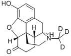 CAS#: 136765-37-2， (5alpha)-4,5-Epoxy-3-Hydroxy-17-(Methyl-D3)-Morphinan-6-One