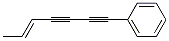 CAS#: 13678-98-3， [(E)-Hept-5-En-1,3-Diynyl]Benzene