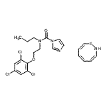 CAS#: 136958-25-3， N-Propyl-N-[2-(2,4,6-Trichlorophenoxy)Ethyl]-1H-Imidazole-1-Carboxamide - 2H-1,2-Thiazocine (1:1)