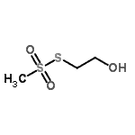 CAS#: 13700-08-8， S-(2-Hydroxyethyl) methanesulfonothioate