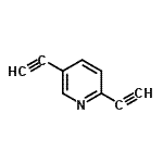 CAS#: 137000-75-0， 2,5-Diethynylpyridine