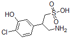 CAS#: 137232-06-5， 3-Amino-2-(4-Chloro-3-Hydroxyphenyl)Propane-1-Sulfonic Acid