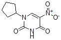 CAS 登录号：137487-63-9， 1-环戊基-5-硝基嘧啶-2,4-二酮