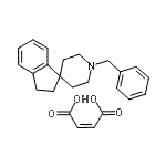 CAS#: 137730-52-0， 1'-Benzyl-2,3-Dihydrospiro[Indene-1,4'-Piperidine] (2Z)-2-Butenedioate (1:1)