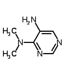 CAS 登录号：13784-16-2， N<sup>4</sup>,N<sup>4</sup>-二甲基-4,5-嘧啶二胺