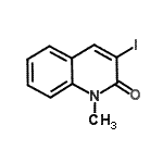 CAS#: 138037-41-9， 3-Iodo-1-Methyl-2(1H)-Quinolinone