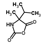 CAS#: 138142-01-5， 4-Isopropyl-4-Methyl-1,3-Oxazolidine-2,5-Dione