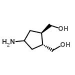 CAS#: 138405-07-9， [(1R,2R)-4-Amino-1,2-Cyclopentanediyl]Dimethanol