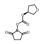 CAS#: 138499-08-8， 1-({[(3S)-Tetrahydro-3-Furanyloxy]Carbonyl}Oxy)-2,5-Pyrrolidinedione