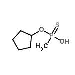 CAS 登录号：138657-60-0， O-环戊基氢甲基硫代膦酸酯