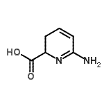 CAS#: 139552-67-3， 6-Amino-2,3-Dihydro-2-Pyridinecarboxylic Acid