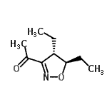 CAS#: 140210-49-7， 1-[(4S,5R)-4,5-Diethyl-4,5-Dihydro-1,2-Oxazol-3-Yl]Ethanone