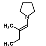 CAS#: 14091-87-3， 1-[(1E)-2-Methyl-1-Buten-1-Yl]Pyrrolidine