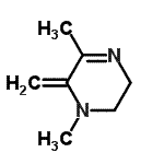 CAS#: 141089-27-2， 1,5-Dimethyl-6-Methylene-1,2,3,6-Tetrahydropyrazine