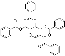 CAS#: 14125-75-8， 1,5-Anhydro-2,3,4,6-Tetra-O-Benzoyl-D-Arabino-Hex-1-Enitol