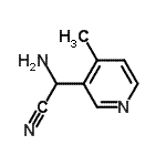 CAS#: 141775-32-8， Amino(4-Methyl-3-Pyridinyl)Acetonitrile