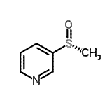 CAS#: 141986-55-2， 3-[(R)-Methylsulfinyl]Pyridine