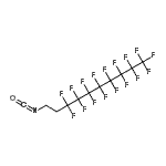 CAS#: 142010-50-2， 1,1,1,2,2,3,3,4,4,5,5,6,6,7,7,8,8-Heptadecafluoro-10-Isocyanatodecane