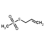 CAS#: 14202-77-8， S-Allyl methanesulfonothioate