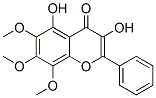 CAS#: 14221-65-9， 3,5-Dihydroxy-6,7,8-Trimethoxy-2-Phenyl-4H-1-Benzopyran-4-One