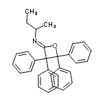 CAS#: 14253-18-0， (2Z)-N-Sec-Butyl-3,3,4,4-Tetraphenyl-2-Oxetanimine