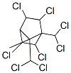 CAS 登录号：142534-71-2， (2R,3R,5R,6R,7S)-2,3,5,6-四氯-1,7-二(二氯甲基)-7-甲基双环[2.2.1]庚烷