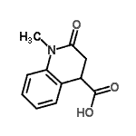 CAS#: 14271-45-5， 1-Methyl-2-Oxo-1,2,3,4-Tetrahydro-4-Quinolinecarboxylic Acid