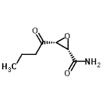 CAS#: 142959-87-3， (2S,3R)-3-Butyryl-2-Oxiranecarboxamide
